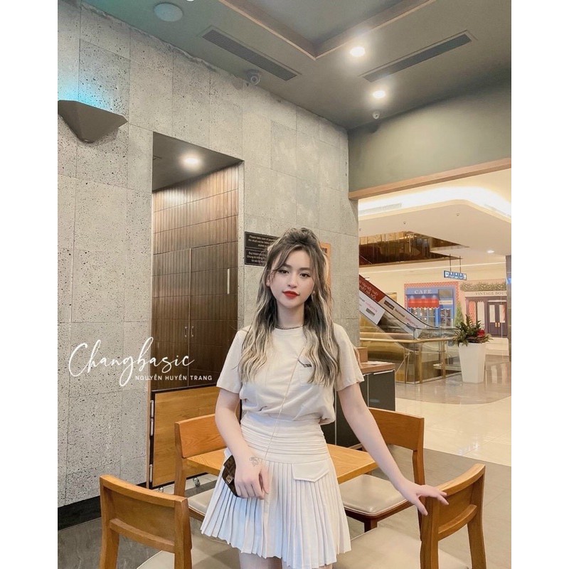 Chân váy xếp ly nắp túi lên dáng sang chảnh có lót quần trong CV8808 - NhiNhi Shop | BigBuy360 - bigbuy360.vn