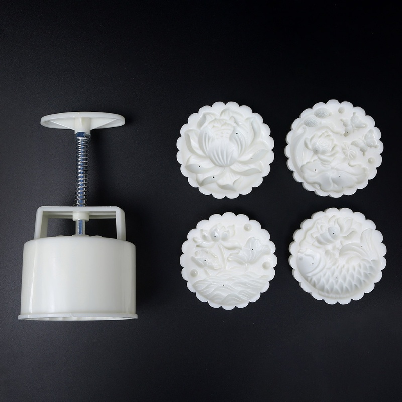 Khuôn Cắt Bánh Quy Hình Hoa/Cá 3D DIY 150g Hoặc 200g Trang Trí Bánh Kem DIY