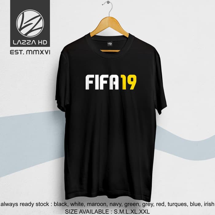 Áo Thun Họa Tiết Fifa 19 2019 Cá Tính Trẻ Trung