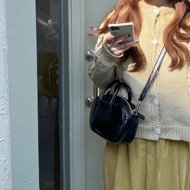 IELGY Túi Đeo Vai Cỡ Nhỏ Thiết Kế Đơn Giản Phong Cách Cổ Điển Thời Trang Cho Nữ