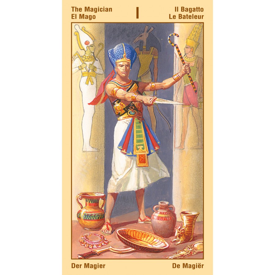 Bộ Bài Ramses Tarot of Eternity (Mystic House Tarot Shop) - Bài Gốc Authentic Chính Hãng 100%