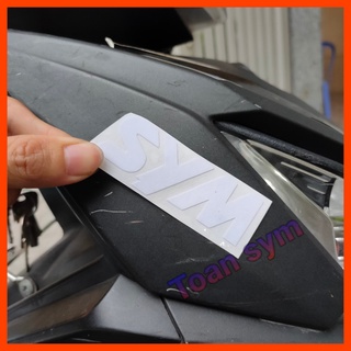 Tem sticker nhỏ dán xe máy nhiều mẫu (Logo STAR SR 125 đẹp)