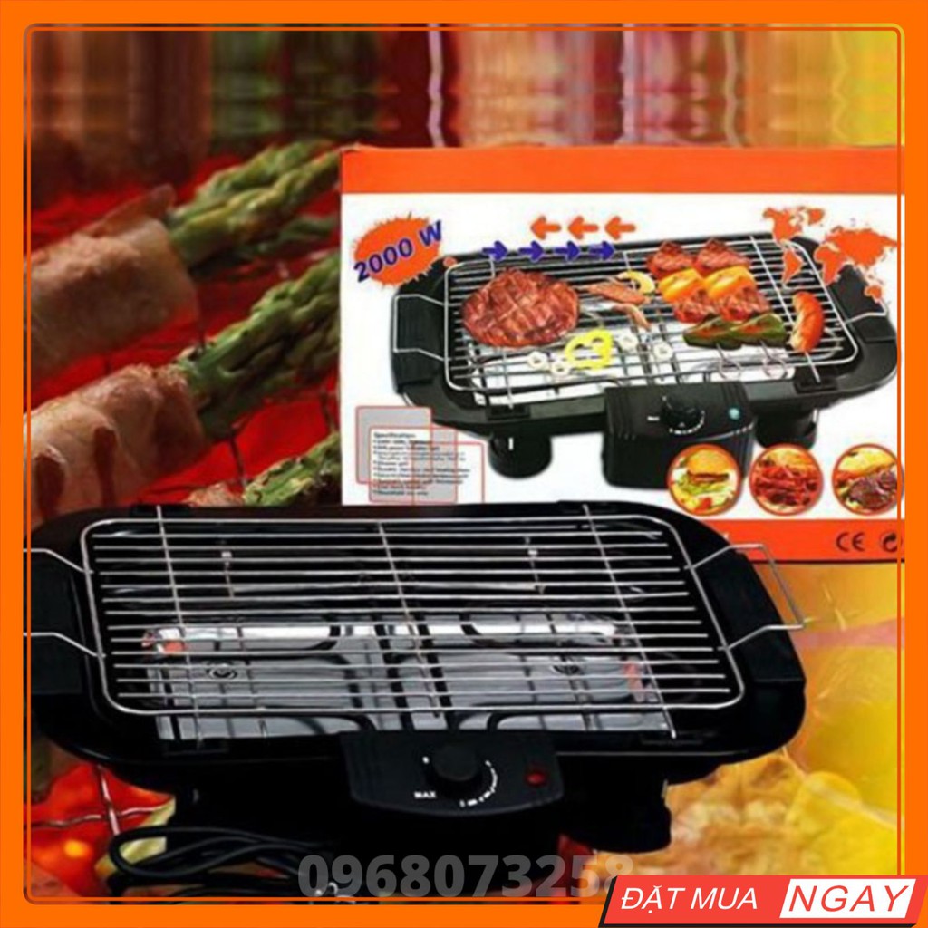 Bếp Nướng Điện Không Khói Electric Barbecue Grill - Bếp Nướng Không Khói Đa Năng