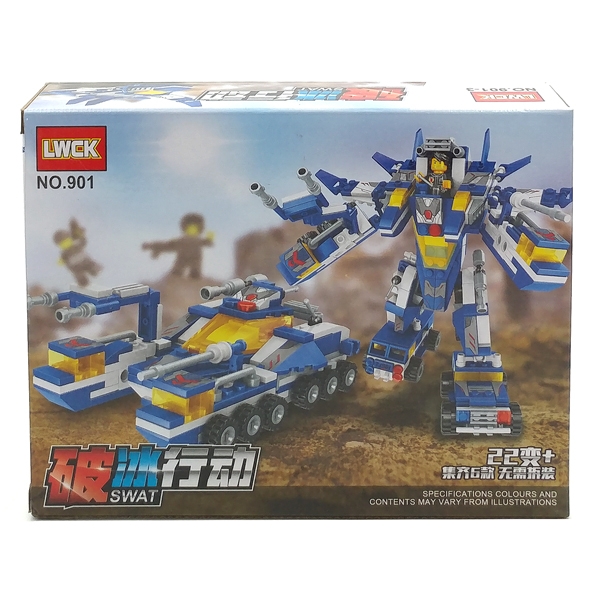 Đồ Chơi Lắp Rắp Đặc Nhiệm Hành Động 901