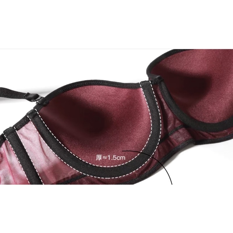 T611079 Set Áo Có Gọng Mút Đẩy Ngự.c + Quần Lót Cạp Cao Tôn Eo Quyến Rũ - Đồ Lót Gợi Cảm - Sexy Lingerie | BigBuy360 - bigbuy360.vn