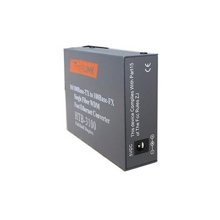 Thiết bị chuyển đổi quang điện 1 sợi netlink htb-3100b -25km