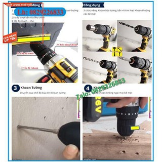 Máy khoan pin DW 26V