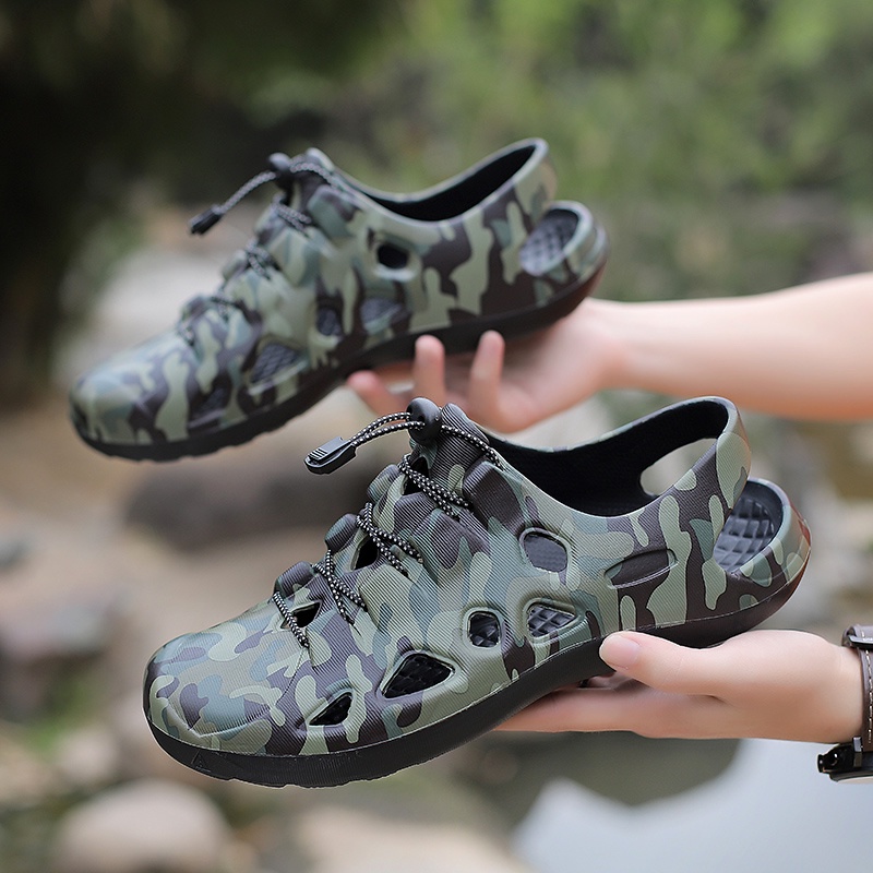 Giày Sandal Đế Mềm Chống Trượt Chống Thấm Nước 2022 Cho Nam