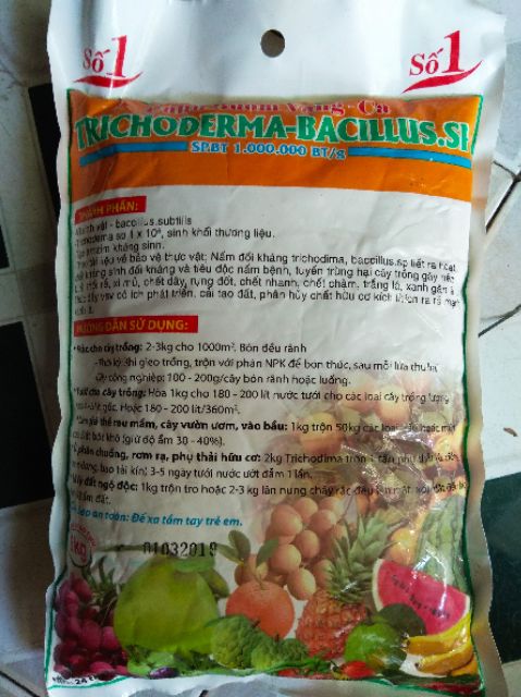 Trichoderma 1kg - chế phẩm hữu cơ số 1 VN