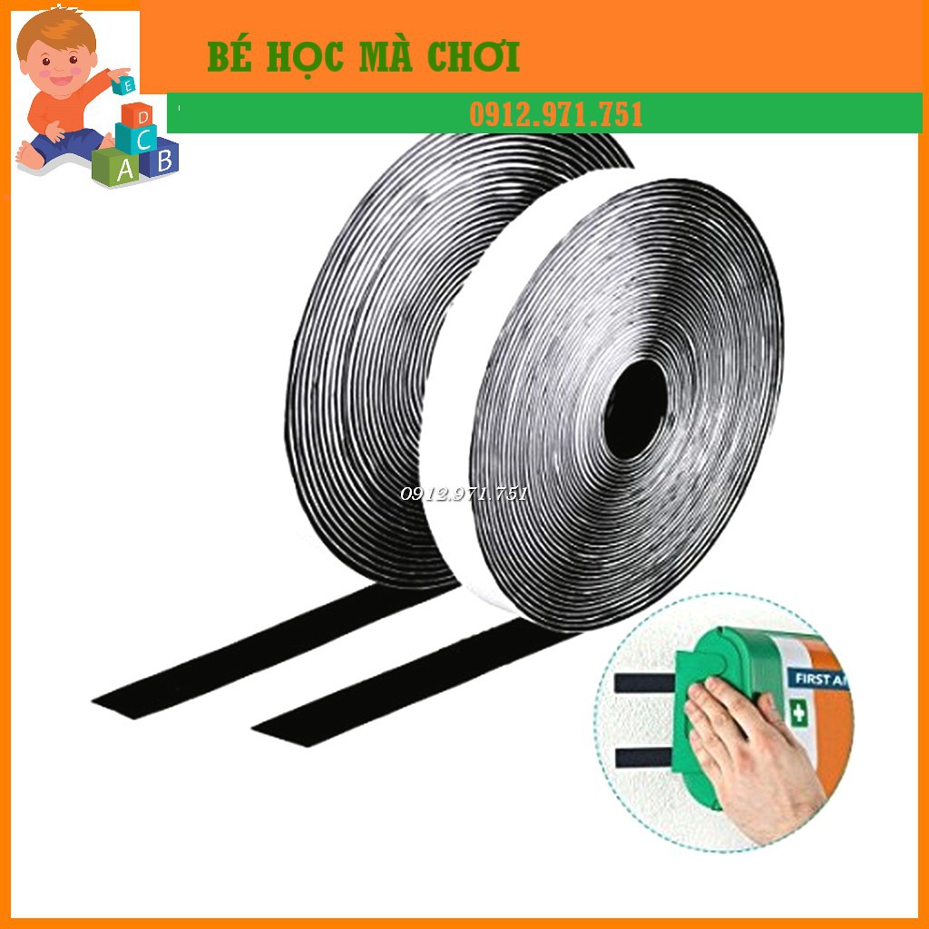 [ Loại 1 ] Băng dính móc tóc/ băng dính nhám có sẵn keo