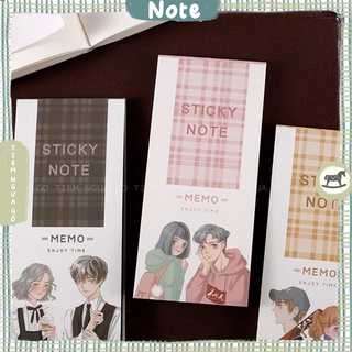 Tập Giấy Note Ghi Chú Dài Cute Dễ Thương Magic World Trang Trí Tường, Ảnh Ghi Chú, Decor, Sổ Tay, Planner - Tiệm Ngựa Gỗ