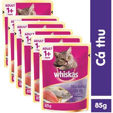 Combo 24 gói pate cho mèo Whiskas