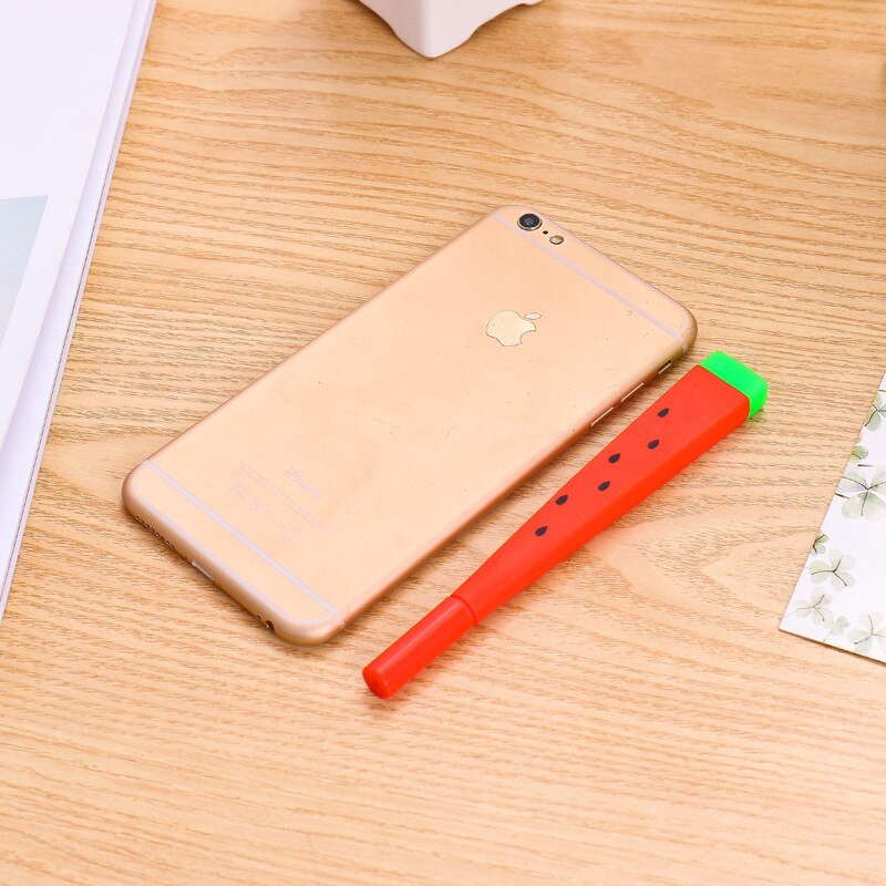 Bút Bi Mực Gel Hình Dưa Hấu Dễ Thương 0.38mm