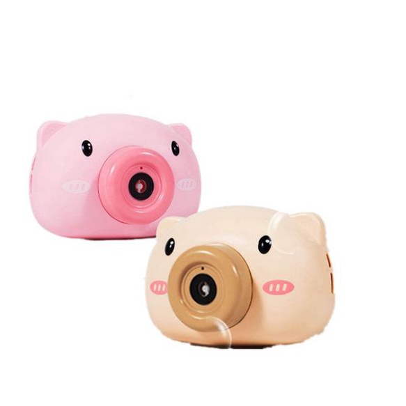 Máy ảnh bong bóng hình heo phát nhạc dễ thương