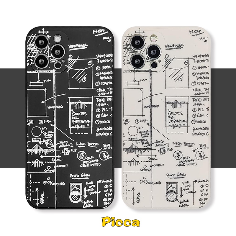 Ốp Điện Thoại TPU Mềm Hình Toán Học Cho Realme C35 C31 C11 2021 C21Y C25Y C25 C25S C15 5I 6i 6 7 C12 5 6S C17 C20A 8 8Pro 7I