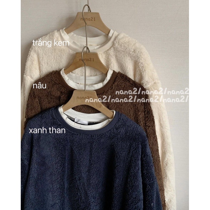 Áo nỉ lông pha thun | BigBuy360 - bigbuy360.vn