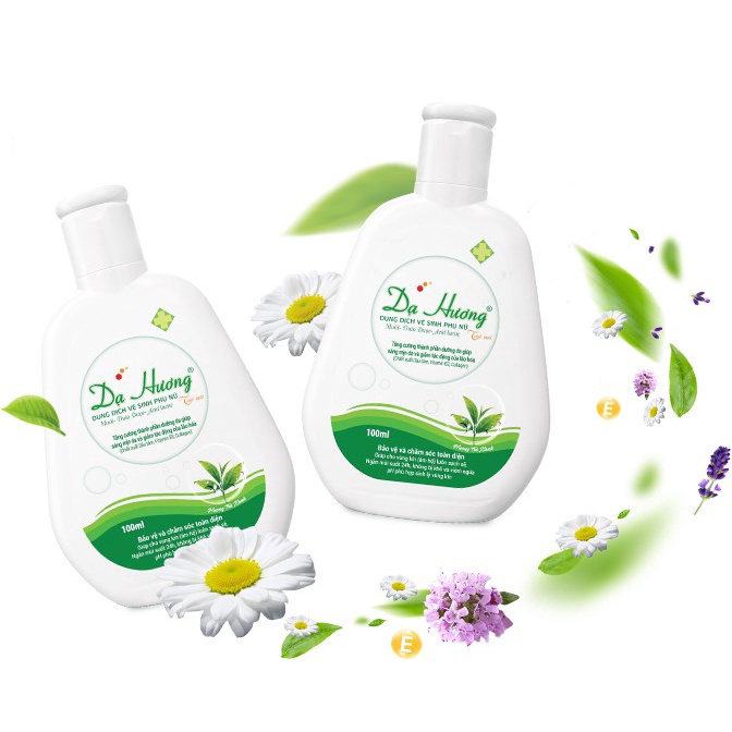 Dung dịch vệ sinh dạ hương 100ml đủ màu   Dạ Hương-- Lavender-và lá trầu không