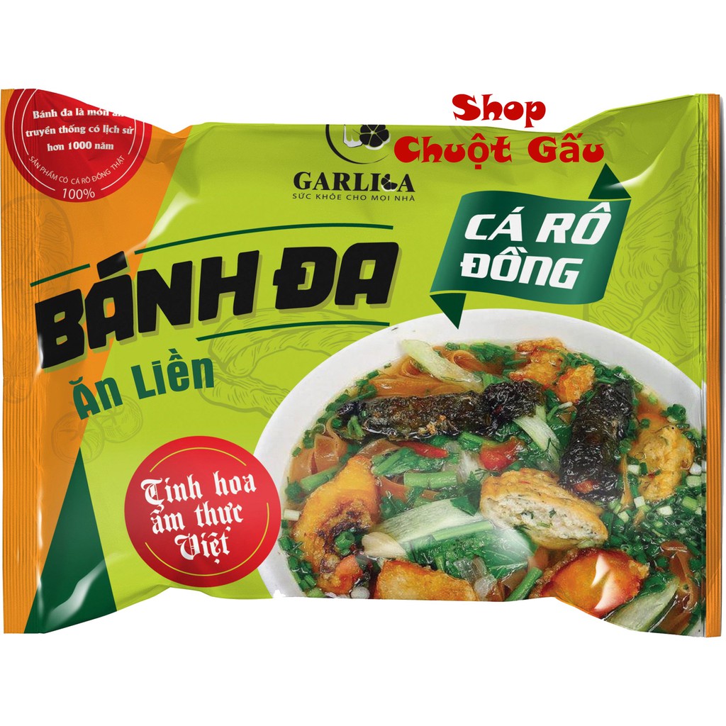 Bánh Đa Cá Rô Đồng Ăn Liền Melyfood