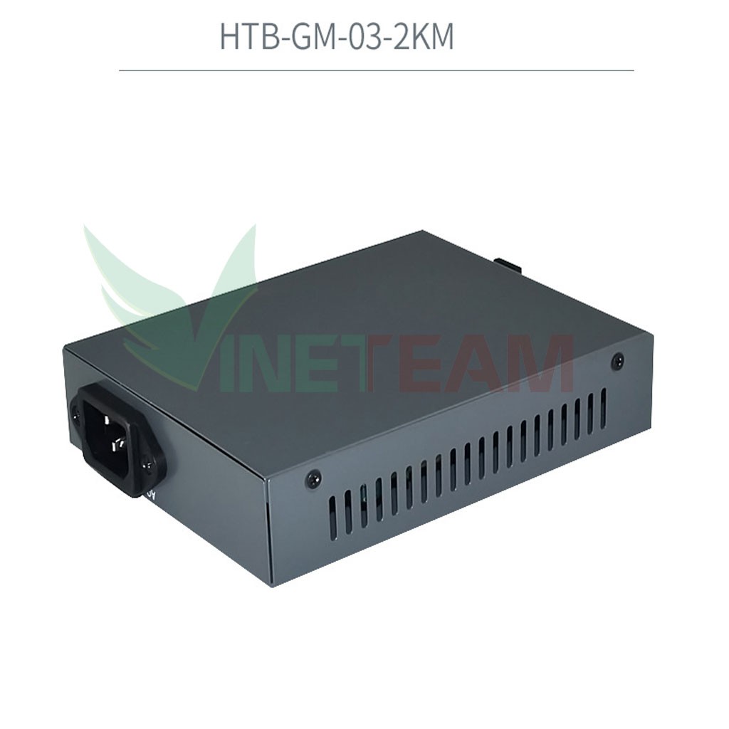 Thiết Bị Chuyển Đổi Quang Điện 2 Sợi Media Converter 2FO 1Q 1LAN 1Gbps Netlink HTB-GM-03-2KM -DC4249