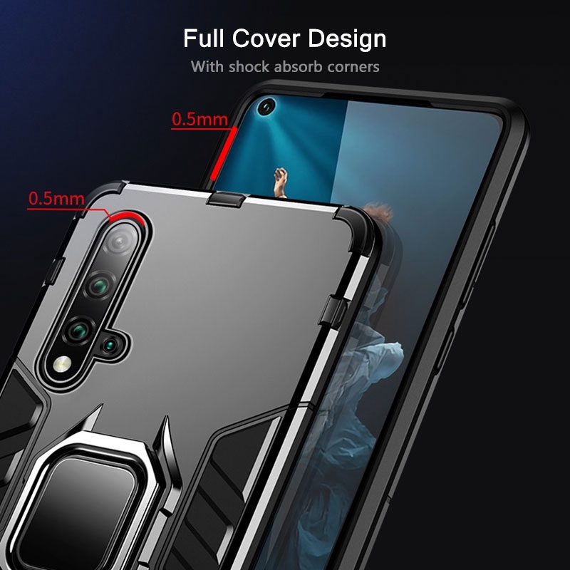 Ốp Lưng Chống Sốc Có Giá Đỡ Cho Huawei P20 P30 Lite P40 Pro Nova 7i Nova 5t 4e 3i 7se Mate 20 Mate 30 Pro Y6P Y7P