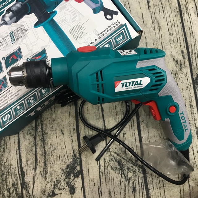 Máy khoan động lực cầm tay Total TG106136E - 2.1kg, 1.5-13mm