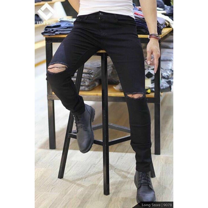 Quần jean nam nhiều mẫu kiểu xước | BigBuy360 - bigbuy360.vn