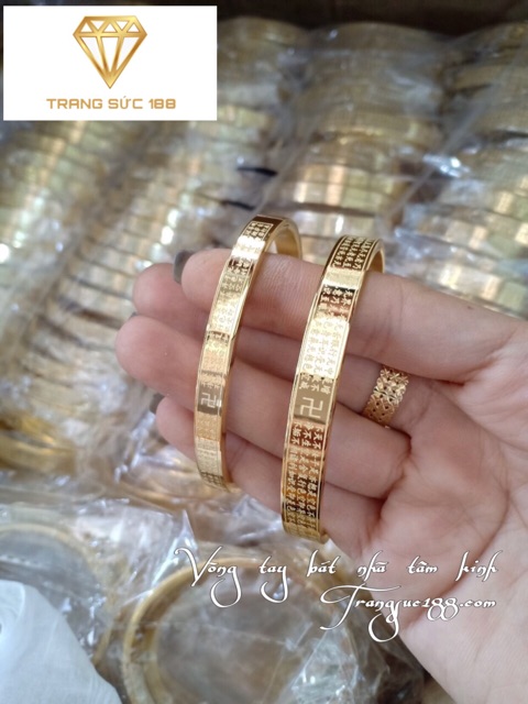 Vòng tay titan khắc bát nhã tâm kinh