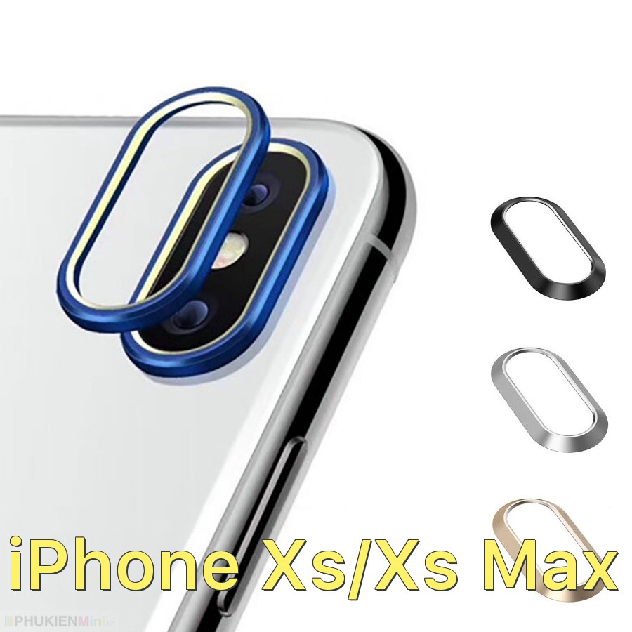 Viền hợp kim bảo vệ camera lồi cho iPhone Xs/Xs Max giá rẻ