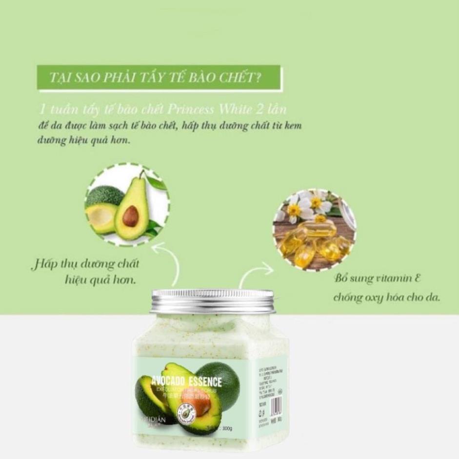 Tẩy tế bào chết, Tẩy Da Chết Body cải thiện da viêm lông sáng da LALA
