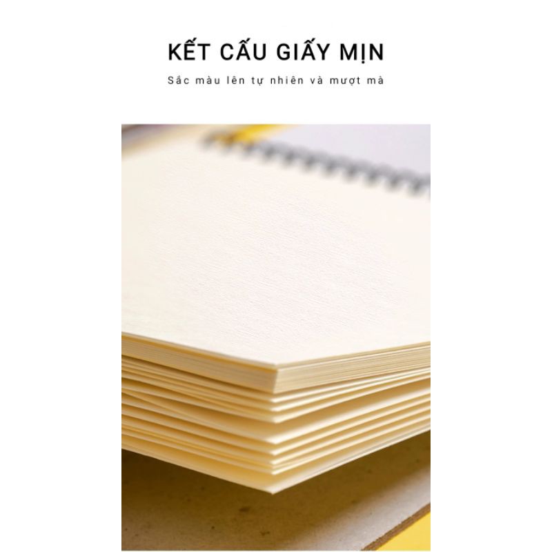 |ORDER| GIẤY VẼ CHUYÊN DỤNG CHO MÀU SÁP DẦU - KUELOX