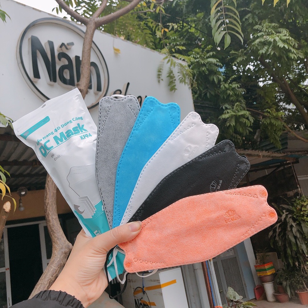 5 Chiếc Khẩu trang Y Tế 4D Mask Kháng Khuẩn, Thoáng Khí Hàng Chính Hãng 4 Lớp An Toàn | BigBuy360 - bigbuy360.vn