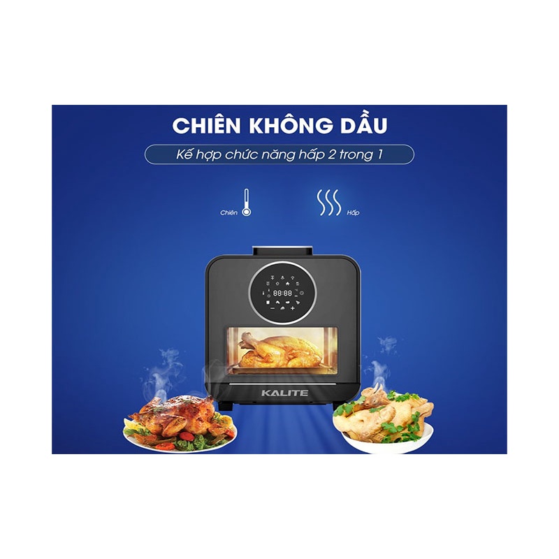 Nồi chiên hơi nước Kalite STREAM STAR - Bảo hành chính hãng 24 tháng