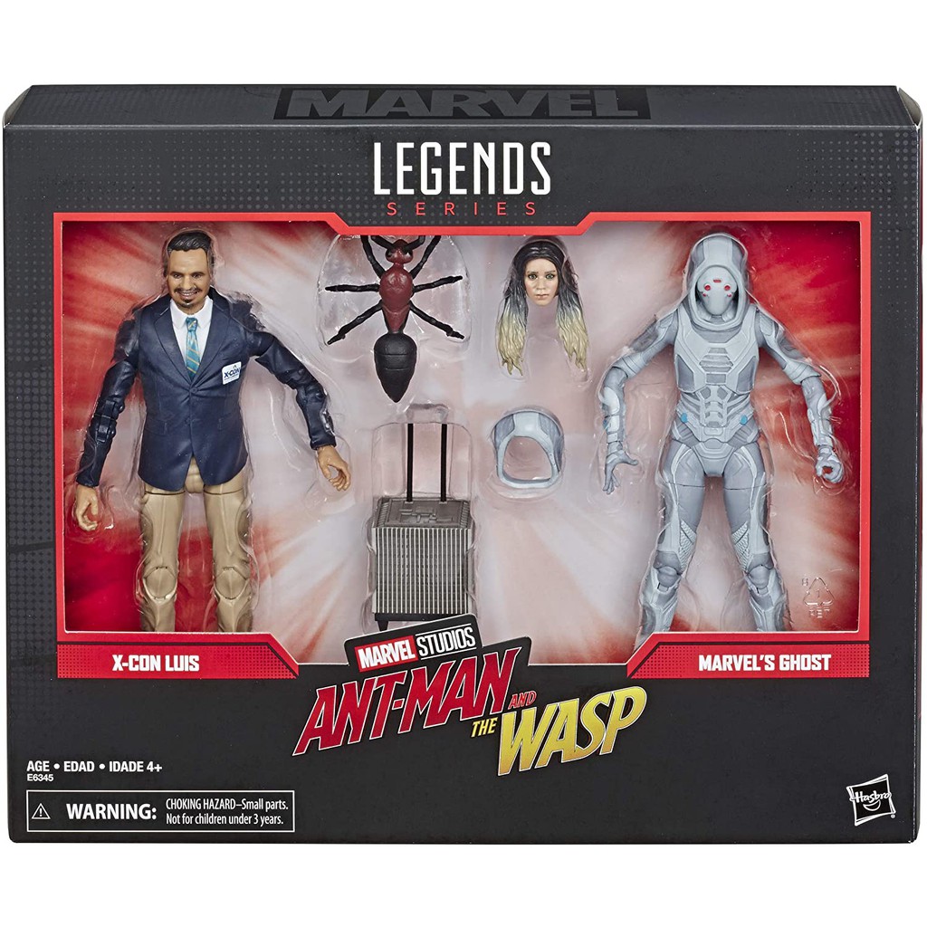 Mô hình Marvel Legends Series Ant-Man & The Wasp 6"-Scale Movie-Inspired X-Con Luis & Marvel’s Ghost