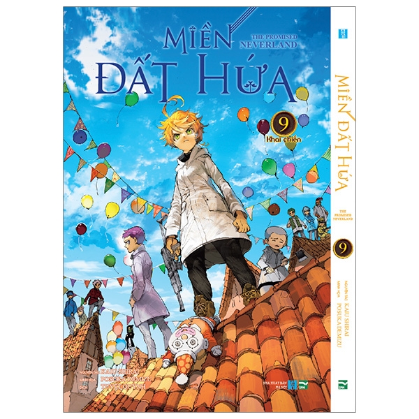 Sách Miền Đất Hứa - The Promised Neverland - Tập 9 - Phiên Bản Bìa Trắng (White Ver) | WebRaoVat - webraovat.net.vn