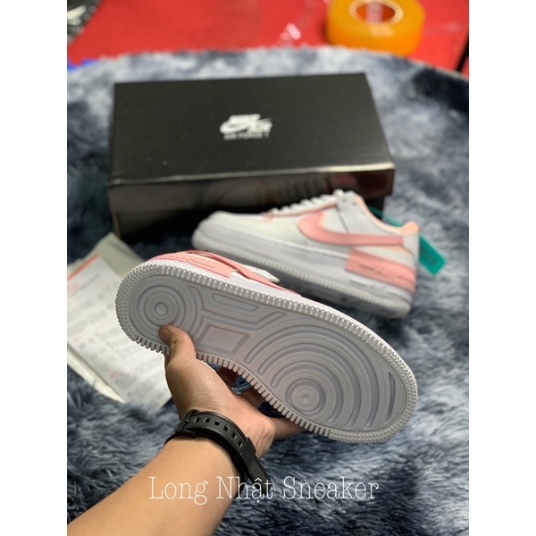 Giày Sneaker AF1 Shadow Hồng Giày Thể Thao Nữ Thấp Cổ