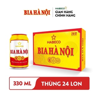 Thùng bia hà nội 24lon x 330ml