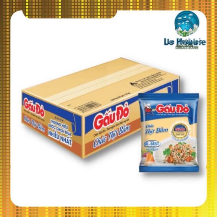 thùng Cháo thịt bằm Gấu Đỏ + shop có chính sách hỗ trợ phí ship cho từng khu vự
