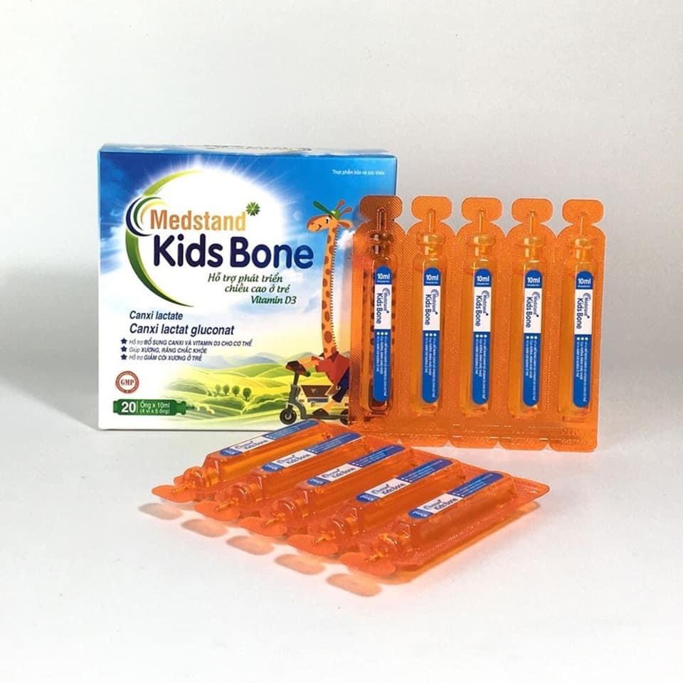 Medstand kids bone. Canxi ống cho bé - bổ sung canci, D3 và K2 phát triển chiều cao cho trẻ