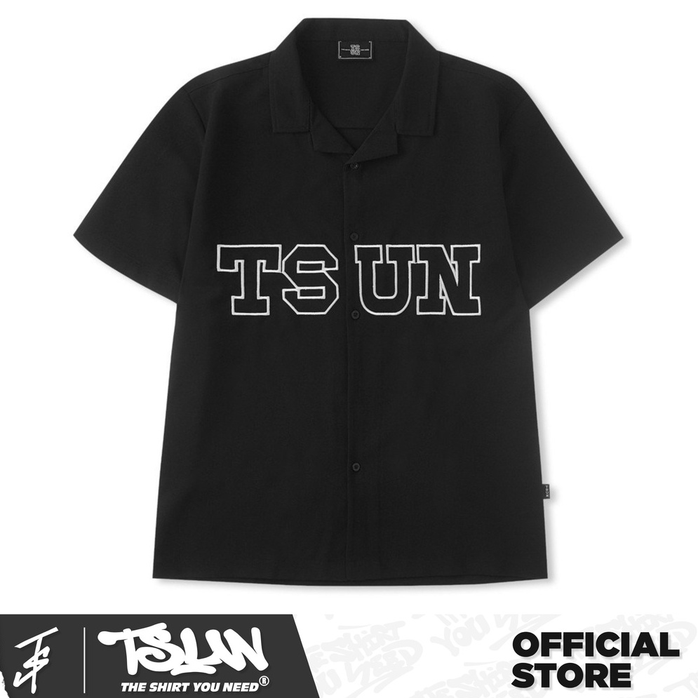 Áo Sơ mi TSUN Basic Shirt - Đen - Unisex