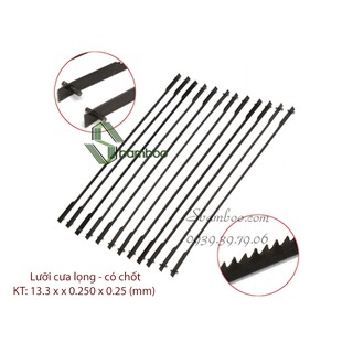 5 LƯỠI CƯA LỌNG MÁY CÓ CHỐT- 13CM