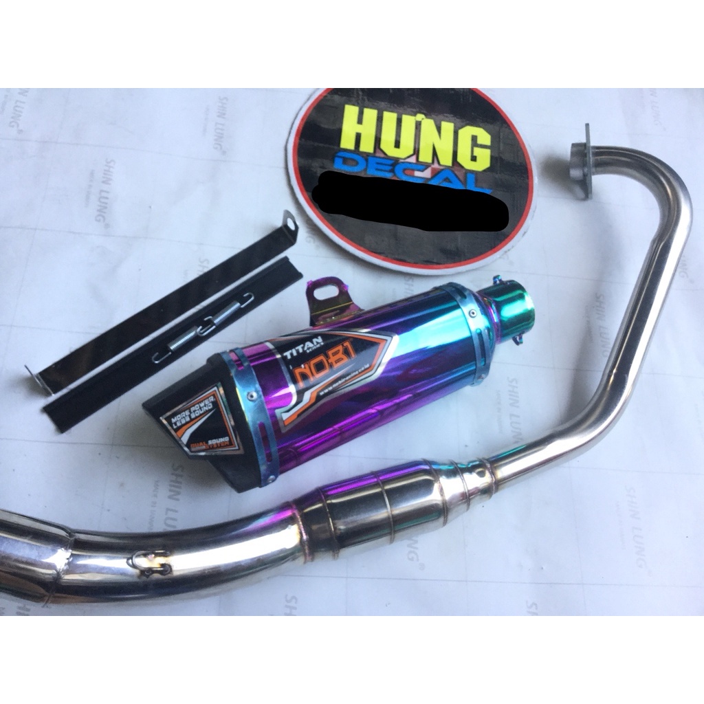 PÔ NOBI TITAN FULL CỔ BẦU HƠI INOX WINER/EXCITER/RAIDER, TFX, FZ, CBR, R15
