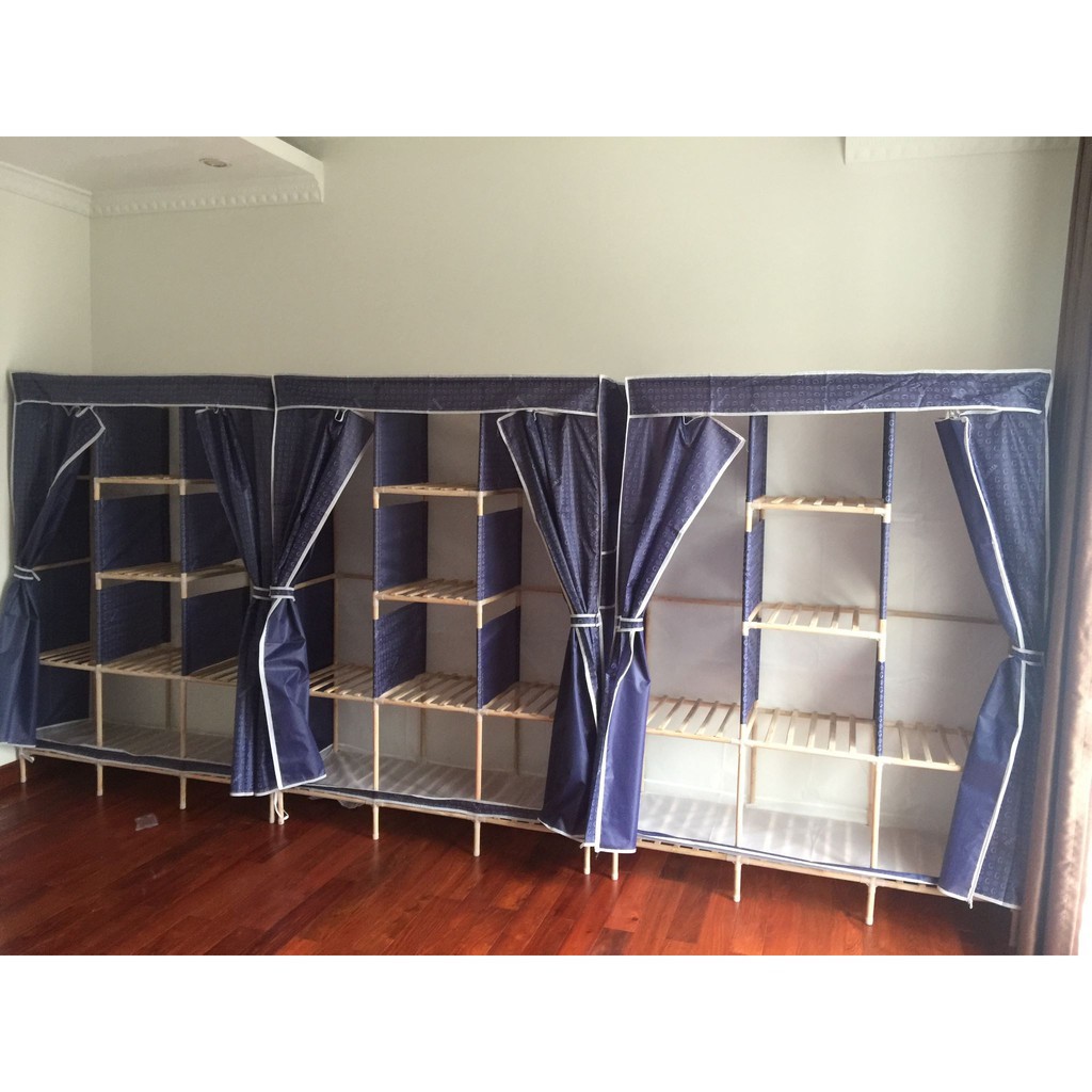 tủ vải Khung Gỗ Bọc Giá Rẻ Nhất