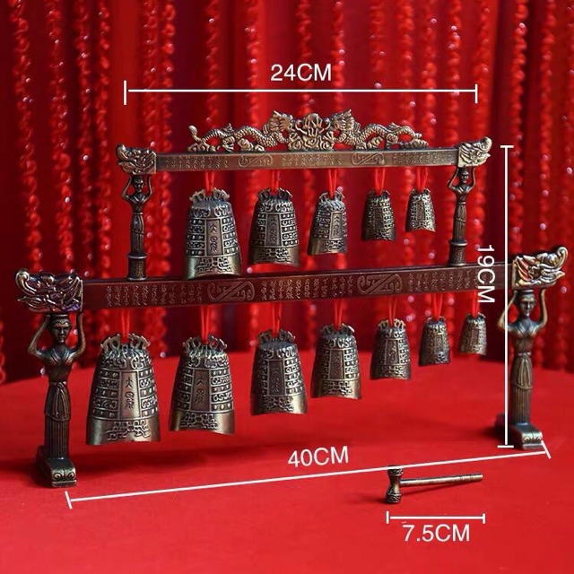 Bộ chuông đồng kiểu cổ nhà Tần