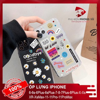 Ốp lưng Iphone 6 6s 6 Plus 6s Plus 7 8 7 Plus 8 Plus X XS XR XsMax 11 11 Pro 11 Pro Max 💘PT-85💘