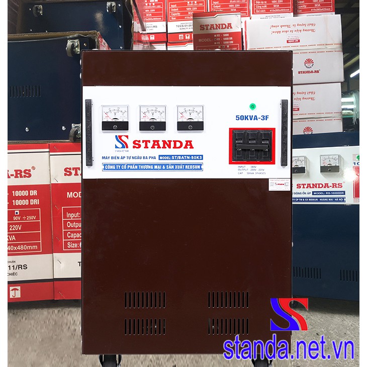 Biến Áp Standa 50kVA 3 Pha 380V/220V/200V