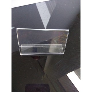 Kệ chức danh, menu mica mini 10x7 cm