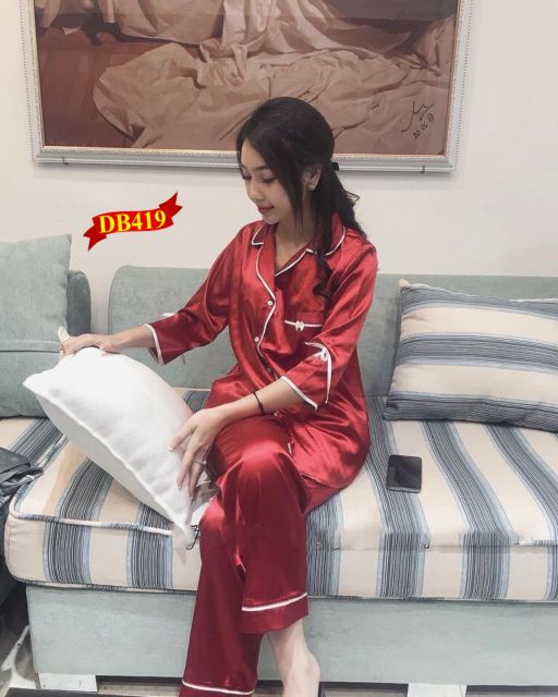 👗 ĐỒ BỘ PHI BÓNG NƠ TAY LỠ MẶC ĐẸP