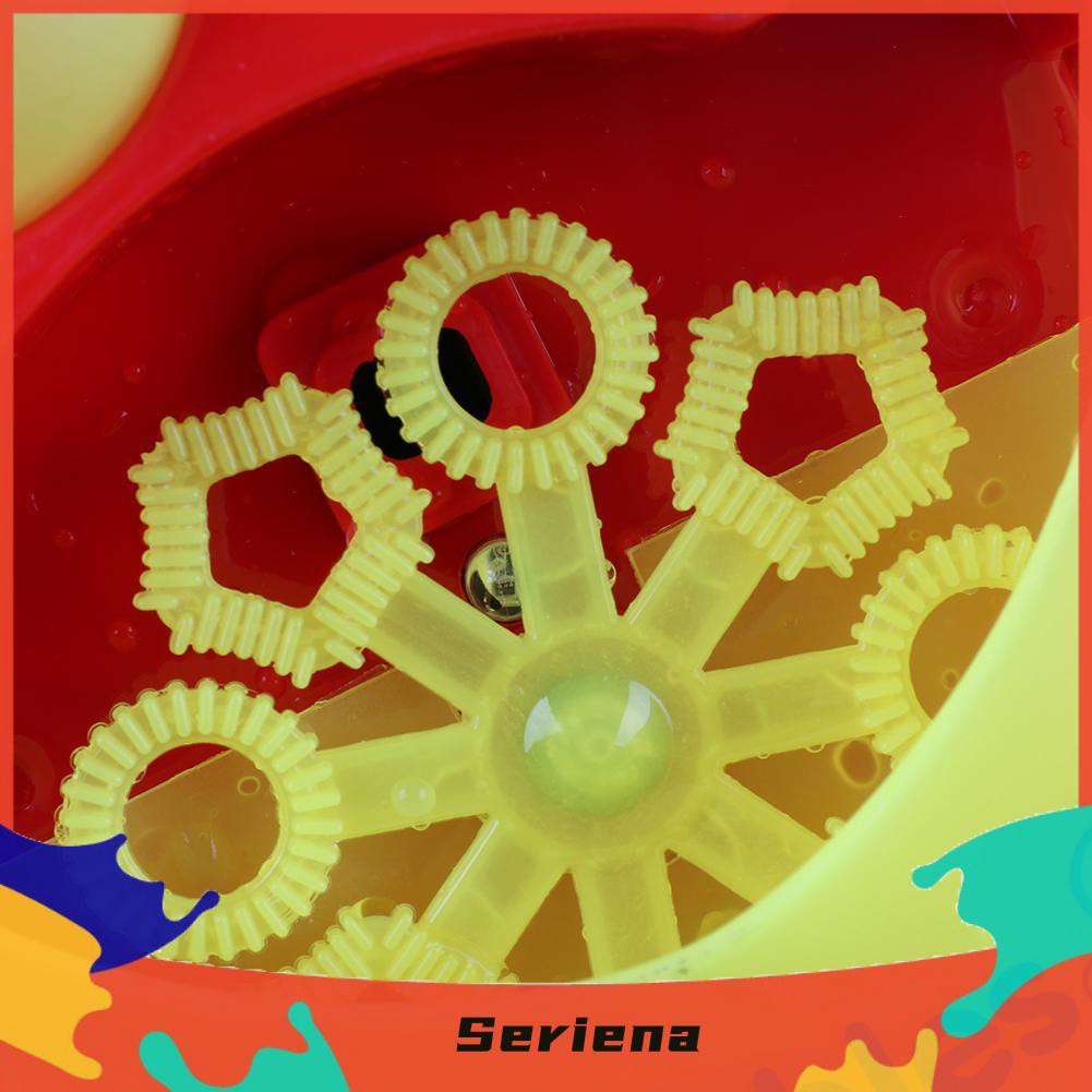 Seriena Electric Crab Bubble Machine Bathtub Bubble Maker Light Music Baby Bath Đồ chơi