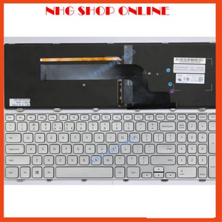 🎁 HÀNG TỐT - GIÁ RẺ 🎁 BÀN PHÍM DELL 7537, 15-7000 15-7537 7737, P36F(màu bạc có đèn Us)