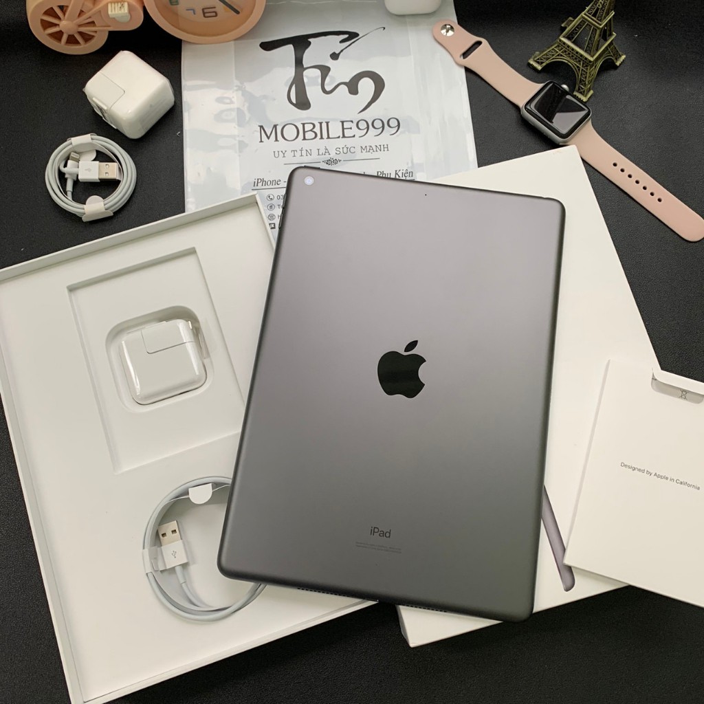 iPad 2019 - Gen 7 10.2 inch (Wifi + 4G) 32GB Chính Hãng - Zin Đẹp 99% - Còn BH Apple - Pin sạc 0 lần 100% | BigBuy360 - bigbuy360.vn